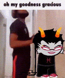 Homestuck Oh My Goodness Gracious GIF - Homestuck Oh My Goodness Gracious Meenah GIFs