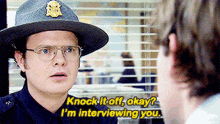 Dwight Im GIF - Dwight Im Interviewing GIFs