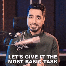 Let'S Give It The Most Basic Task Unmesh Dinda GIF - Let'S Give It The Most Basic Task Unmesh Dinda Piximperfect GIFs