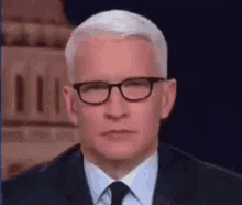 Anderson Cooper Eye Roll GIF - Anderson Cooper Eye Roll Whatever GIFs