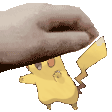 Pikachu Petpet Sticker - Pikachu Petpet Stickers