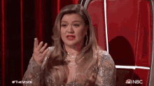 Its Too Much Kelly Clarkson GIF - Its Too Much Kelly Clarkson The Voice GIFs