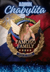 a poster for the admin chabylita famous family