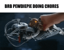 Bionicle Brb GIF - Bionicle Brb Pewdiepie GIFs
