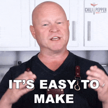 Its Easy To Make Michael Hultquist GIF - Its Easy To Make Michael Hultquist Chili Pepper Madness GIFs