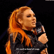 Becky Lynch Raw Womens Champion GIF - Becky Lynch Raw Womens Champion Its Such A Load Of Crap GIFs