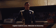 Welcome To Discovery Jason Isaacs GIF - Welcome To Discovery Jason Isaacs Captain Gabriel Lorca GIFs