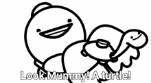 Asdf Movie Look Mummy A Turtle GIF