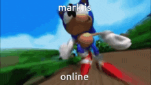 Sonic Mark GIF - Sonic Mark Mark Is Online GIFs