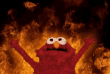 Dead Fire GIF - Dead Fire Elmo GIFs