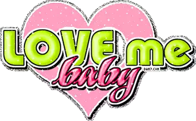Love Me Love You Baby Heart Pink Heart Sparkles Sticker - Love Me Love You Baby Heart Pink Heart Sparkles Stickers