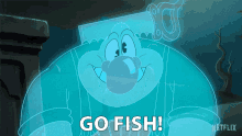 Go Fish Duke GIF - Go Fish Duke The Cuphead Show GIFs