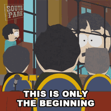 This Is Only The Beginning Randy Marsh GIF - This Is Only The Beginning Randy Marsh South Park GIFs