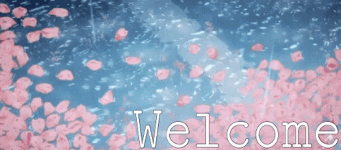 Anime Welcome Image Butterfly Hangout Welcome Image GIF  Anime Welcome  Image Butterfly Hangout Welcome Image  Discover  Share GIFs