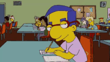 The Simpsons Millhouse GIF