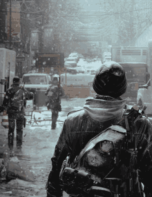 The Division Snow GIF - The Division Snow Tom Clancy GIFs