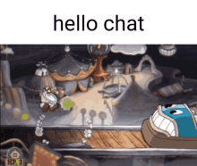 Hello Chat Discord GIF - Hello Chat Discord Cuphead GIFs