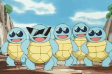pokemon squirtle squirtle squad gang laugh