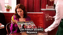Beyonce GIF - Beyonce Frenchaccent Unbreakable Kimmy Schmidt GIFs