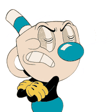 i dont care mugman the cuphead show idc crossed arms