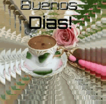 Buenos Dias Cafe GIF - Buenos Dias Cafe Rose GIFs
