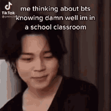 Paranoiaxtae Me Thinking About Bts GIF - Paranoiaxtae Me Thinking About Bts GIFs
