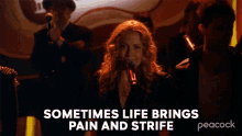 Sometimes Life Brings Pain And Strife Sheryl Crow GIF - Sometimes Life Brings Pain And Strife Sheryl Crow 30rock GIFs