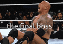 The Final Boss The Rock GIF - The Final Boss The Rock Rock Cry GIFs