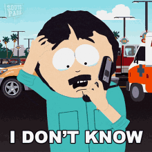 I Dont Know Randy Marsh GIF - I Dont Know Randy Marsh South Park GIFs