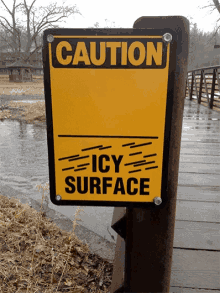 Funny Icy Surface GIF - Funny Icy Surface Warning Sign GIFs