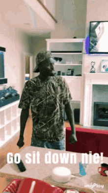 Fight Go Sit Down GIF - Fight Go Sit Down Terry Spikes GIFs