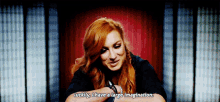 Wwe Becky Lynch GIF - Wwe Becky Lynch Luckly I Have A Large Imagination GIFs