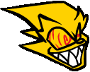 Fleetway Super Sonic Normal Sticker