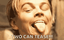 Leonardo Di Caprio Blee GIF - Leonardo Di Caprio Blee Tongue Out GIFs