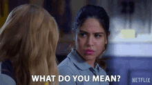 What Do You Mean Cinthya Carmona GIF - What Do You Mean Cinthya Carmona Sophie Cardona GIFs