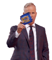 Survey Says Gerry Dee Sticker - Survey Says Gerry Dee Family Feud Canada Stickers