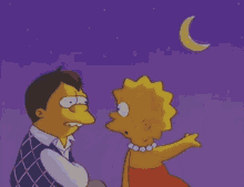 Lisa Simpson Kiss GIF - Lisa Simpson Kiss GIFs