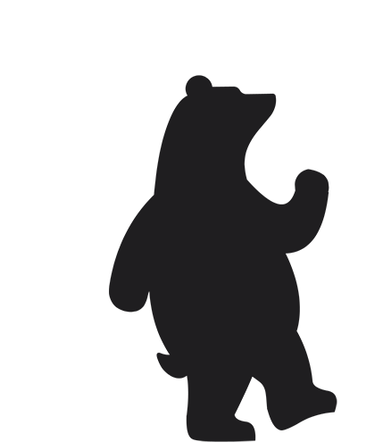 Karhu Bear Sticker - Karhu Bear Visitpori Stickers