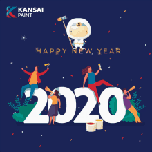 happy new year kansai paint 2020 greet