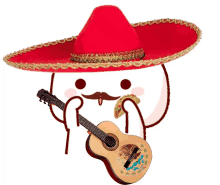 mochi cat mexican meme guitar tacos