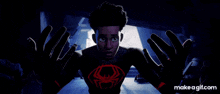 Across The Spider Verse Miles GIF - Across The Spider Verse Miles Spider GIFs
