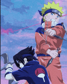 Naruto e Sasuke em 03 Gifs Engraçados! - GIFMAN