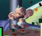 Baby Bounces On His Butt Baby Butt Monkey Ball GIF - Baby Bounces On His Butt Baby Butt Monkey Ball Baby Monkey Ball GIFs