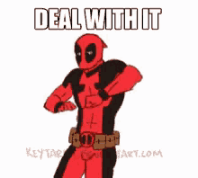Deadpool Deal With It GIF - Deadpool Deal With It GIFs