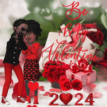 Happy Valentines Day Valentine 2024 GIF - Happy Valentines Day Valentine 2024 Be My Valentine GIFs