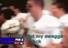 Swag Is Back Got My Swag On GIF - Swag Is Back Got My Swag On Football GIFs