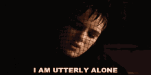 I Am Utterly Alone Lydia GIF - I Am Utterly Alone Lydia Winona Ryder GIFs