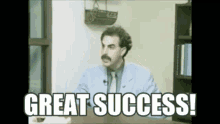 Borat Great GIF - Borat Great Success GIFs