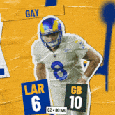 Green Bay Packers (10) Vs. Los Angeles Rams (6) Second Quarter GIF - Nfl National Football League Football League GIFs