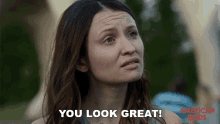You Look Great Emily Browning GIF - You Look Great Emily Browning Laura Moon GIFs